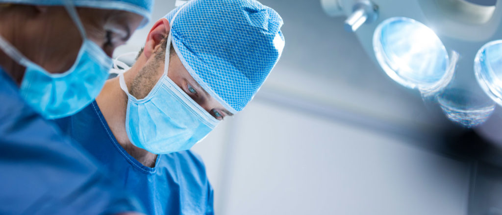 Pendant l'intervention d'une chirurgie cardiaque