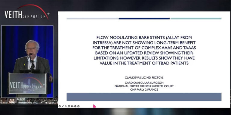 flow modulating bare stents allay from intressa are not show